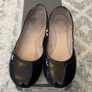 Vince Camuto Black Flats